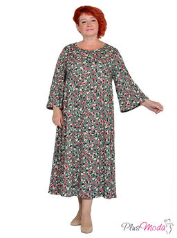 Платье Модель №1740 размеры 44-84 - Plusmoda фото 5