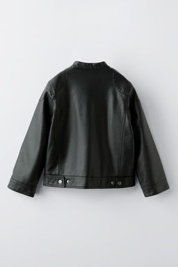 FAUX LEATHER BIKER JACKET - Zara фото 2