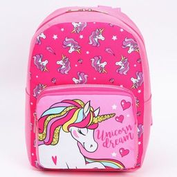 Рюкзак с карманом, 21 см х 10 см х 29 см Единорог, Минни и Единорог - Disney фото 2