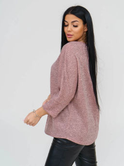 Туника женская, цвет розовый