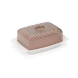 Цена за 2 шт. Масленка "Мозаика" (бело-тониров) М5569