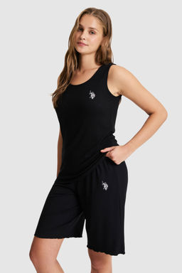 Kad_n Siyah Pijama Tak_m_ - U.s. polo assn фото 3