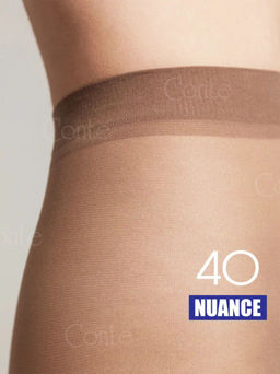 Колготки Conte Nuance 40XXL (80/10) - beige - Conte elegant фото 3