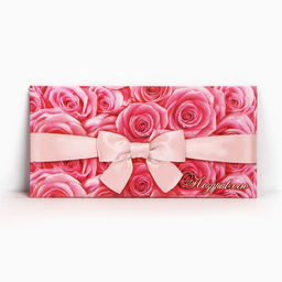 Цена за 10 шт. Конверт для денег Поздравляю, розовый, 16.5?8 см