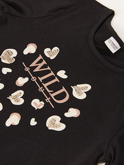 Bisiklet Yaka Uzun Kollu K?z ?ocuk Ti??rt - Waikiki фото 3