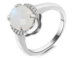 Кольцо, лунный камень, Лилиан