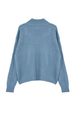 Antrasit Couple Yumusak Dokulu Fermuarl? Triko Kazak TWOAW20XS0009 - Trendyolmilla фото 38