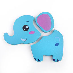 Пазл-вкладыш "Зоопарк"