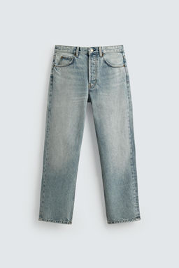 REGULAR STRAIGHT-LEG JEANS - Zara фото 7