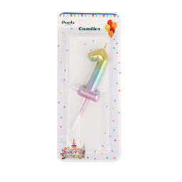 Свеча Цифра градиент / KL-5 /уп 12/720/ - Галеонтрейд фото 14