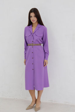 Платье-рубашка с английским воротником - Martichelli фото 332