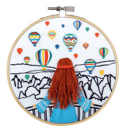 Набор для вышивания PANNA Живая картина JK-2348 Увидеть Каппадокию 15.5 х 15.5 см