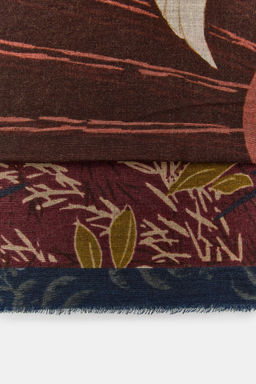FLORAL PRINT SCARF - Zara фото 2