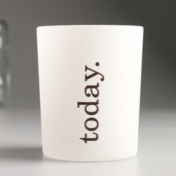 Подсвечник "TODAY" 9,3х7,7 см, 240мл