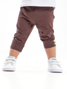 Бриджи с пуговками UD 1690 кофе - Mini maxi фото 2