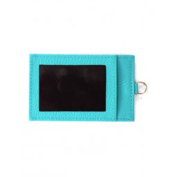 Визитница-кардхолдер Croco-В-216-1 н/к, 3карм, бирюза флотер (110) 264763  фото 2
