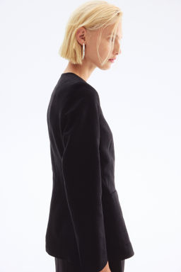 Blazer en mezcla de lino - H&m фото 8