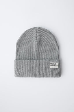 GORRO PUNTO CANAL? ETIQUETA / Gris - Zara фото 4