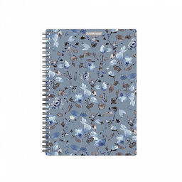 Цена за 2 шт. Тетрадь общая с пластиковой обложкой на спирали ErichKrause Frozen Beauty, А4, 80 листов, клетка