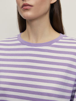 Лонгслив в полоску / Zarina  фото 6