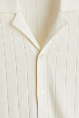 Camisa resort en mezcla de lino Regular Fit - H&m фото 5