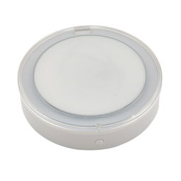 ULK-F70 2AAA WHITE Зеркало карманное с подсветкой (1Х+2Х). На батарейках 2AАА (не в/к). Белый. ТМ Uniel - Volpe фото 2