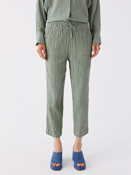 Beli Lastikli Havu? Kesim Kad?n Pantolon