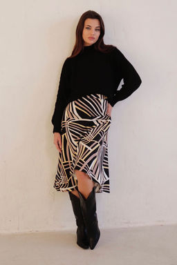 Юбка А-силуэта с принтом - Martichelli фото 43