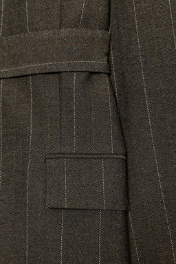 STRIPED BELTED BLAZER ZW COLLECTION - Zara фото 9