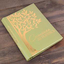 Родословная книга Семейная летопись, 30 листов, 24,5 х 29,2 см - Семейные традиции фото 2