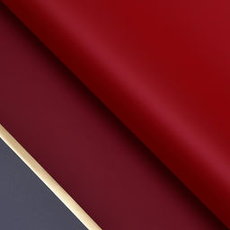 Цена за 20 шт. Пленка для цветов матовая, С золотым тиснением, 57х57 см, красная - UPAK LAND фото 2