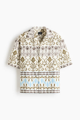 Camisa resort estampada Relaxed Fit