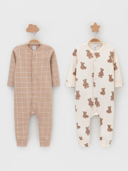 К 6535-2уп/молочный Н183,бежевый Н045.1 набор комбинезон яс