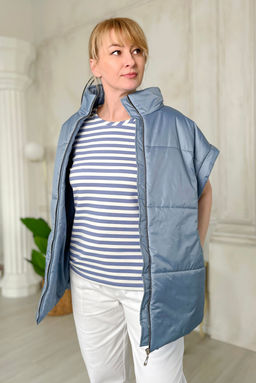 Жилет Rumoda 2203 синий  фото 2