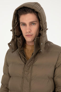 Мужское пальто цвета хаки - U.s. polo assn фото 2