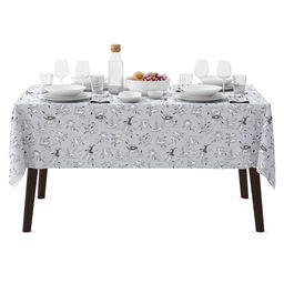 Скатерть 145х145см Мы котики, длина стола до 110см, на 4 персоны, рогожка 186г/м2, хлопок 100%, упаковка классическая 28х41см, Домашняя мода (Россия)