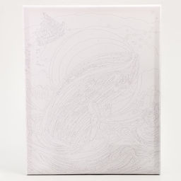 Картина по номерам с золотой краской Кит в океане, 40 50 см - Школа талантов фото 4