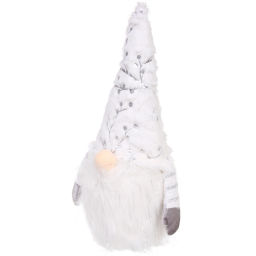 Сувенир новогодний "Лесовичок - Затейник" 41*13 см, Золото (с подсветкой)