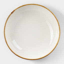 Тарелка глубокая Magistro «Церера», 1.1 л, d=22 см, фарфор, коричневая