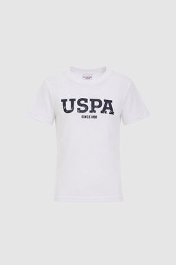 Erkek _ocuk Beyaz Bisiklet Yaka Basic Ti__rt - U.s. polo assn фото 11