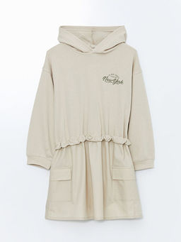 Kap??onlu K?z ?ocuk Elbise