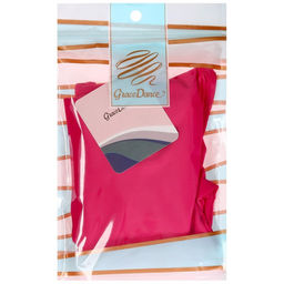 Купальник гимнастический Grace Dance, на широких бретелях, р. 38, цвет малина фото 11