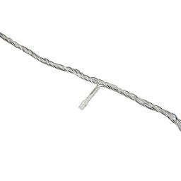 ULD-S2500-225/STК WHITE IP20 Гирлянда светодиодная, 25м. Соединяемая. 225 светодиодов. Белый свет. Провод прозрачный. ТМ Uniel