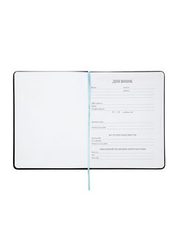 Дневник школьный 1-11 класс, ляссе, обложка искусственная кожа, с хлястиком, чёрный