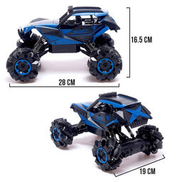 Машина радиоуправляемая Джип-акробат, 4WD, с управлением жестами, работает от аккумулятора, цвет синий - Simaland фото 2