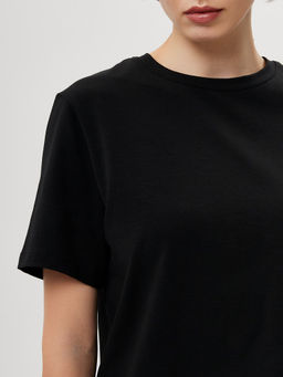 Футболка женская 12511-42040 black - Eleganzza фото 3