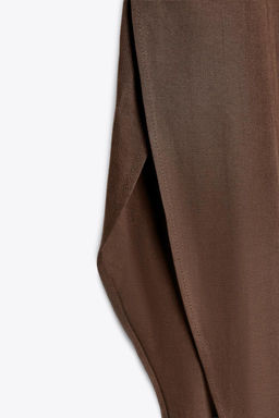 ZW COLLECTION WIDE-LEG TROUSERS WITH VENTS - Zara фото 6