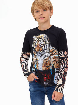 Футболка с длинным рукавом Тату - Стиляж фото 21