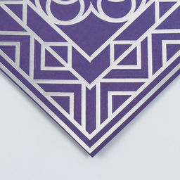 Цена за 10 шт. Бумага для скрапбукинга двусторонняя Эклектика серебро и мехенди, плотность 180 г, 15.5?17 см