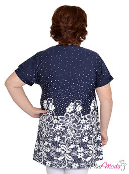 Туника Модель №649 размеры 44-82 - Plusmoda фото 4